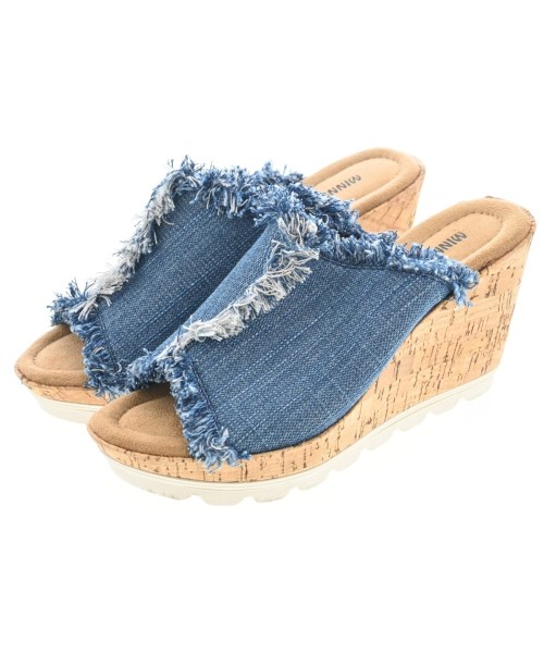 MINNETONKA(ミネトンカ)サンダル 青 サイズ:US6(23cm位)/2200668445467