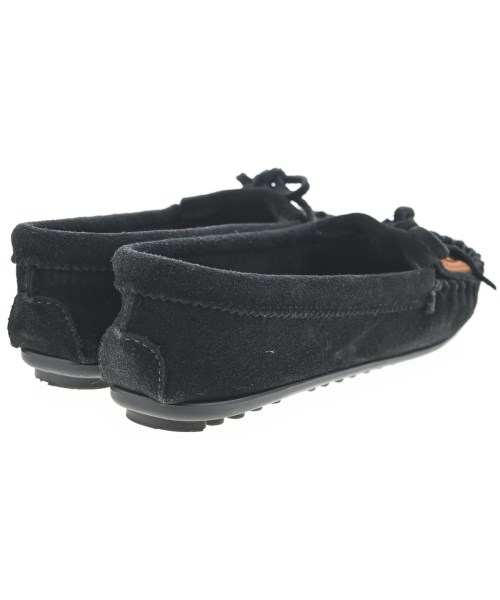 MINNETONKA（ミネトンカ）モカシン/デッキシューズ 黒 サイズ:US7 1/2(24.5cm位) レディース/2200717521029
