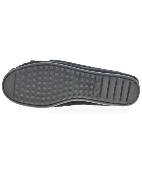 MINNETONKA（ミネトンカ）モカシン/デッキシューズ 黒 サイズ:US7 1/2(24.5cm位) レディース/2200717521029