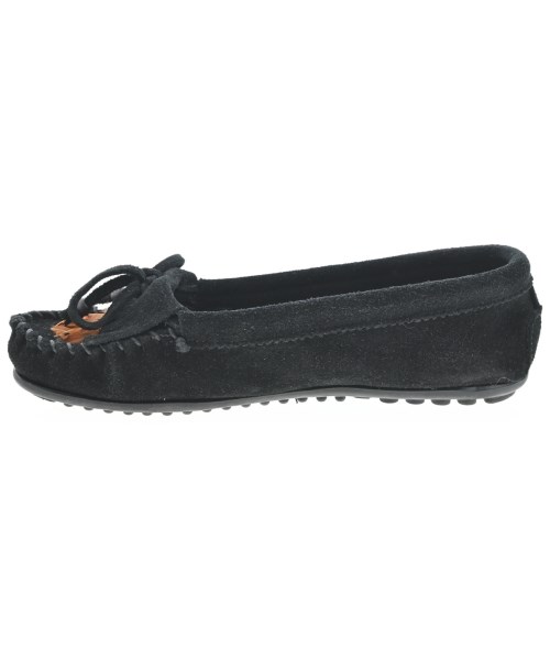 MINNETONKA（ミネトンカ）モカシン/デッキシューズ 黒 サイズ:US7 1/2(24.5cm位) レディース/2200717521029