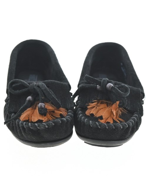 MINNETONKA（ミネトンカ）モカシン/デッキシューズ 黒 サイズ:US7 1/2(24.5cm位) レディース/2200717521029