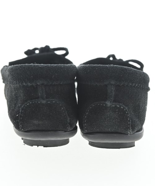 MINNETONKA（ミネトンカ）モカシン/デッキシューズ 黒 サイズ:US7 1/2(24.5cm位) レディース/2200717521029