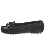 MINNETONKA（ミネトンカ）モカシン/デッキシューズ 黒 サイズ:US7 1/2(24.5cm位) レディース/2200717521029