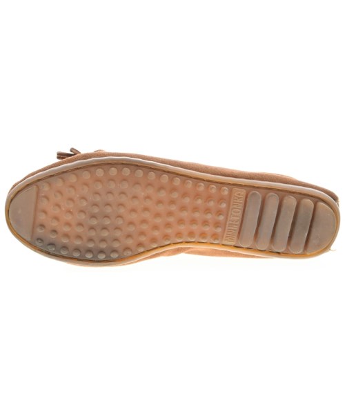 MINNETONKA（ミネトンカ）モカシン/デッキシューズ 茶 サイズ:US5 1/2(22.5cm位) レディース/2200682856041