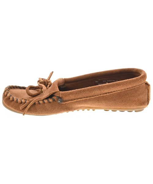 MINNETONKA（ミネトンカ）モカシン/デッキシューズ 茶 サイズ:US5 1/2(22.5cm位) レディース/2200682856041