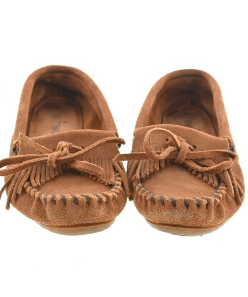 MINNETONKA（ミネトンカ）モカシン/デッキシューズ 茶 サイズ:US5 1/2(22.5cm位) レディース/2200682856041