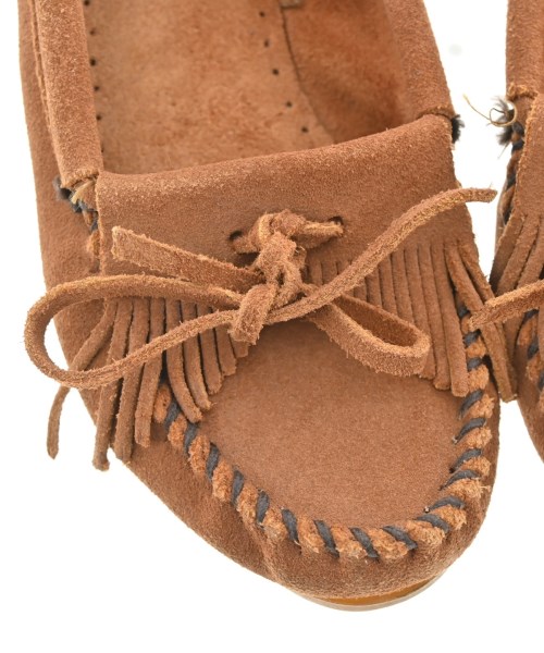 MINNETONKA（ミネトンカ）モカシン/デッキシューズ 茶 サイズ:US5 1/2(22.5cm位) レディース/2200682856041