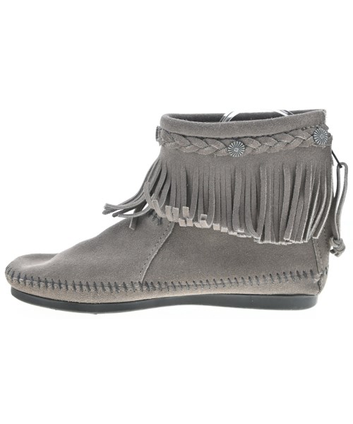 MINNETONKA（ミネトンカ）ブーツ グレー サイズ:US7 1/2(24.5cm位) レディース/2200689995101