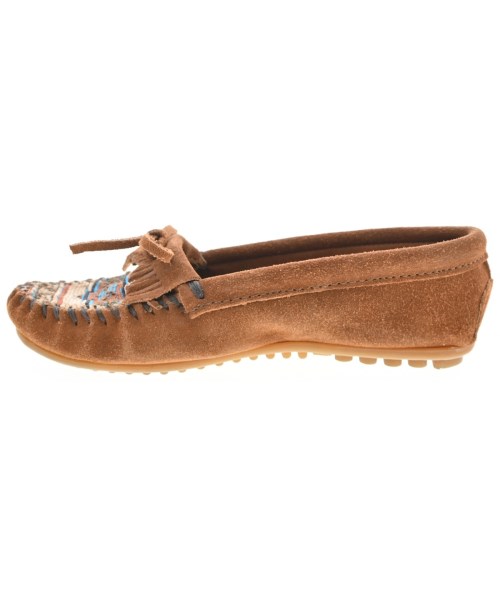 MINNETONKA（ミネトンカ）モカシン/デッキシューズ 茶 サイズ:US6(23cm位) レディース/2200689995118