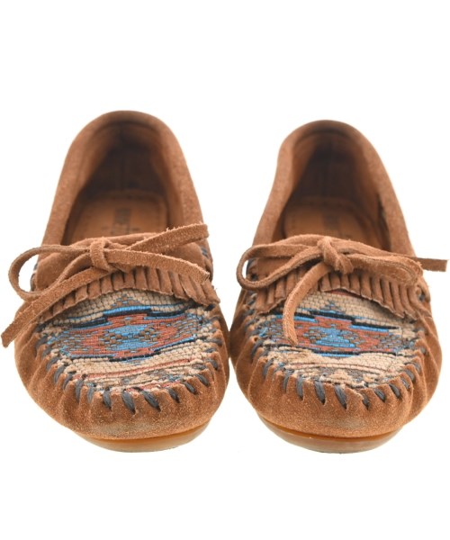 MINNETONKA（ミネトンカ）モカシン/デッキシューズ 茶 サイズ:US6(23cm位) レディース/2200689995118