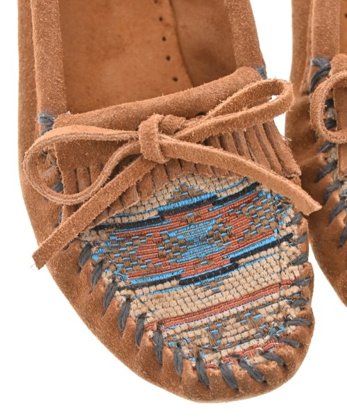 MINNETONKA（ミネトンカ）モカシン/デッキシューズ 茶 サイズ:US6(23cm位) レディース/2200689995118