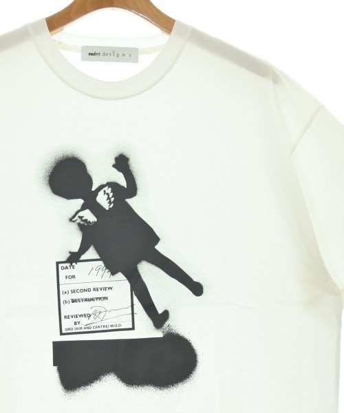 mint designs（ミントデザインズ）Tシャツ・カットソー 白 サイズ:5(XXL位) メンズ/2200714461182
