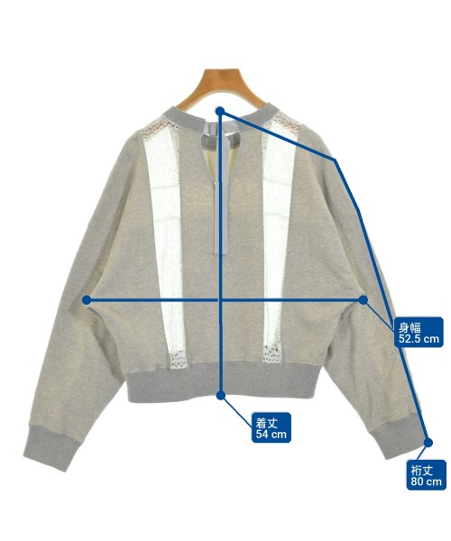 mint designs（ミントデザインズ）スウェット グレー サイズ:2(M位) レディース/2200717083039