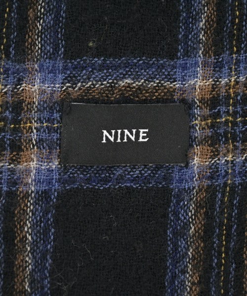 NINE（ナイン）ストール 紺 サイズ:- レディース/2200611883032