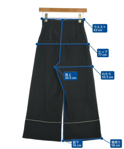 NINE（ナイン）その他 黒 サイズ:0(XS位) レディース/2200625835102