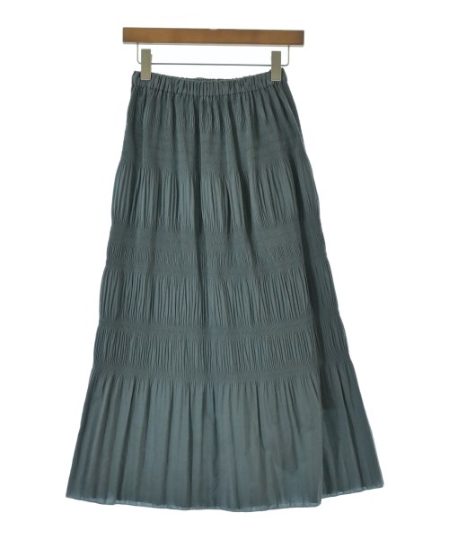 NINE（ナイン）ロング・マキシ丈スカート 緑 サイズ:F レディース/2200621202021
