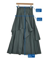 NINE（ナイン）ロング・マキシ丈スカート 緑 サイズ:1(S位) レディース/2200699998345