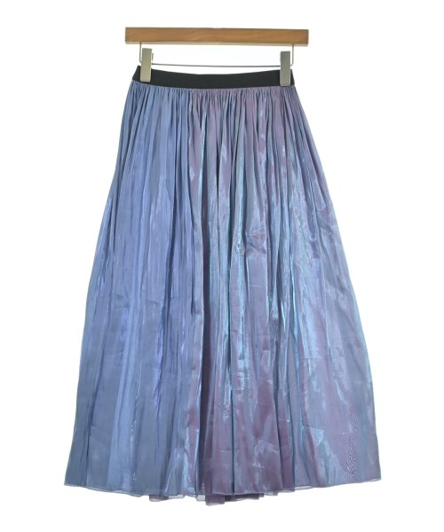 NINE(ナイン)ロング・マキシ丈スカート 紫 サイズ:0(XS位)/2200653770031
