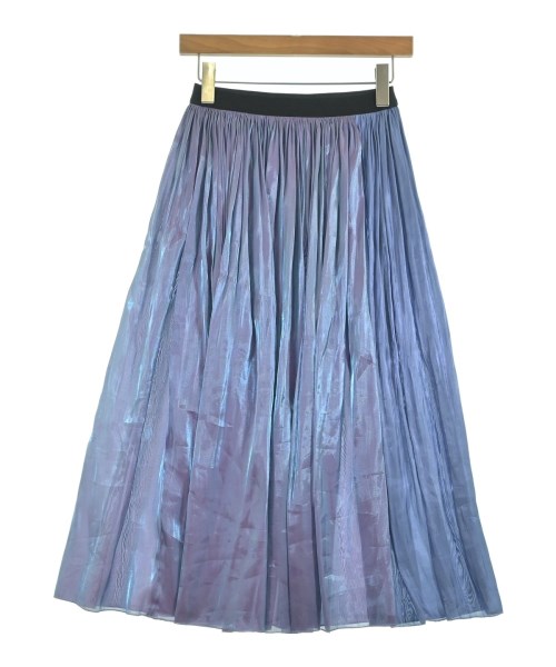NINE（ナイン）ロング・マキシ丈スカート 紫 サイズ:0(XS位) レディース/2200653770031