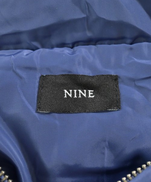 NINE（ナイン）ダウンジャケット/ダウンベスト 青 サイズ:0(XS位) レディース/2200649176014