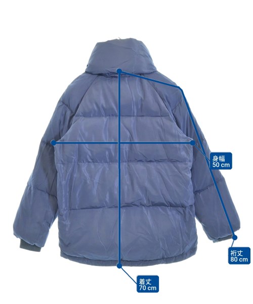 NINE（ナイン）ダウンジャケット/ダウンベスト 青 サイズ:0(XS位) レディース/2200649176014