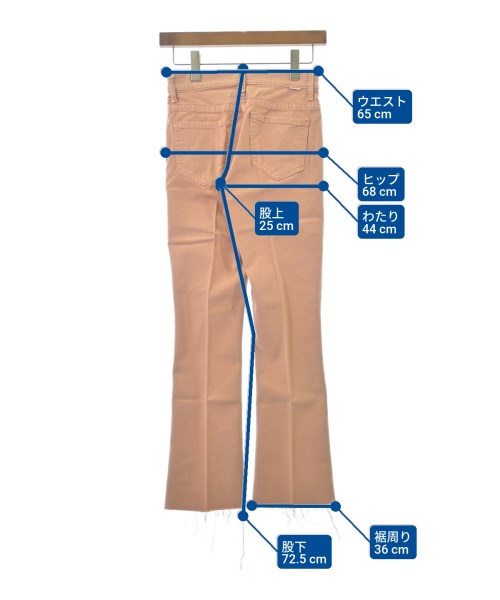 mother（マザー）デニムパンツ オレンジ サイズ:25(S位) レディース/2200644769082