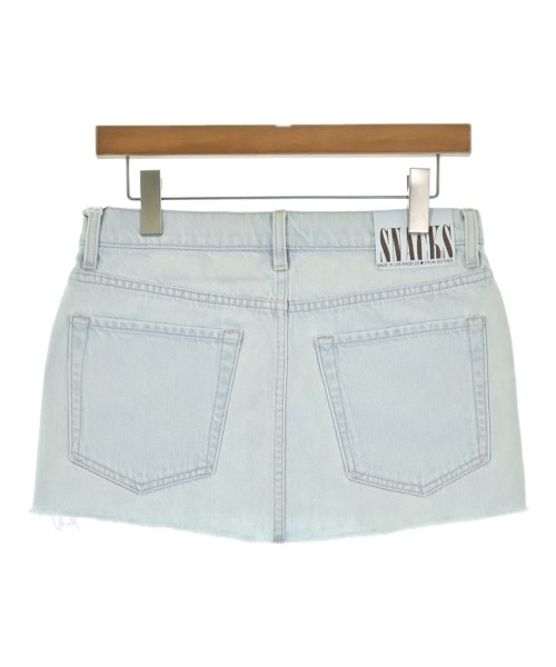 mother（マザー）ミニスカート 青 サイズ:SF レディース/2200631141617