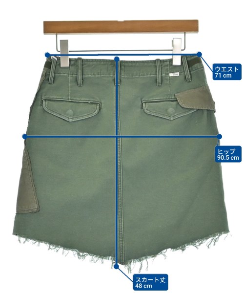 mother（マザー）ロング・マキシ丈スカート カーキ サイズ:-(M位) レディース/2200631141655