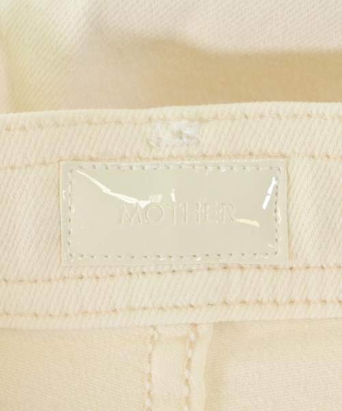 mother（マザー）デニムパンツ 白 サイズ:SF レディース/2200631146759