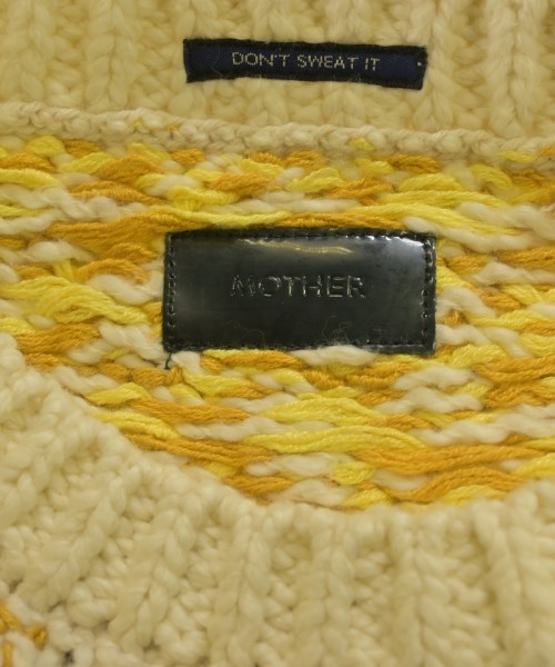 mother（マザー）ニット・セーター 黄 サイズ:SF レディース/2200631147367