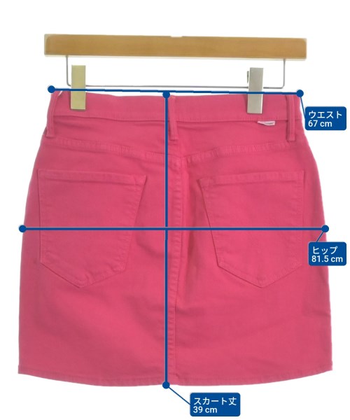 mother（マザー）ミニスカート ピンク サイズ:-(M位) レディース/2200631148067