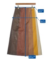 mother（マザー）ロング・マキシ丈スカート 茶 サイズ:S レディース/2200631154013