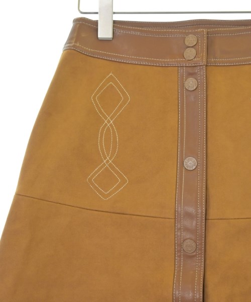 mother（マザー）ロング・マキシ丈スカート ベージュ サイズ:S レディース/2200631155126