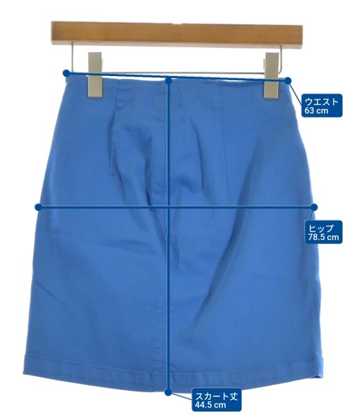 mother（マザー）ロング・マキシ丈スカート 青 サイズ:-(M位) レディース/2200631159032