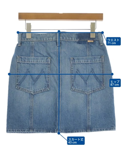 mother（マザー）ロング・マキシ丈スカート 紺 サイズ:-(M位) レディース/2200631159162