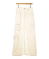 mother（マザー）ロング・マキシ丈スカート 白 サイズ:-(L位) レディース/2200631159377