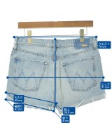 mother（マザー）ショートパンツ 紺 サイズ:SF レディース/2200631161547