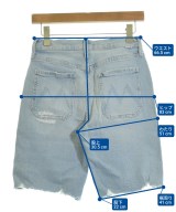 mother（マザー）ショートパンツ 紺 サイズ:SF レディース/2200631161578