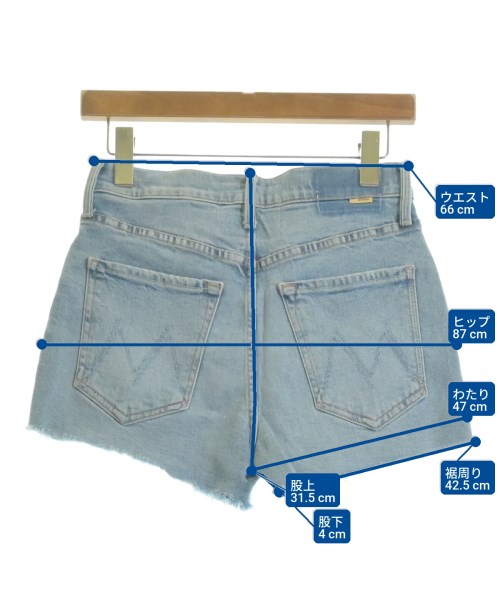 mother（マザー）ショートパンツ 紺 サイズ:SF レディース/2200631161585