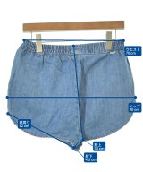 mother（マザー）ショートパンツ 紺 サイズ:SF レディース/2200631161592