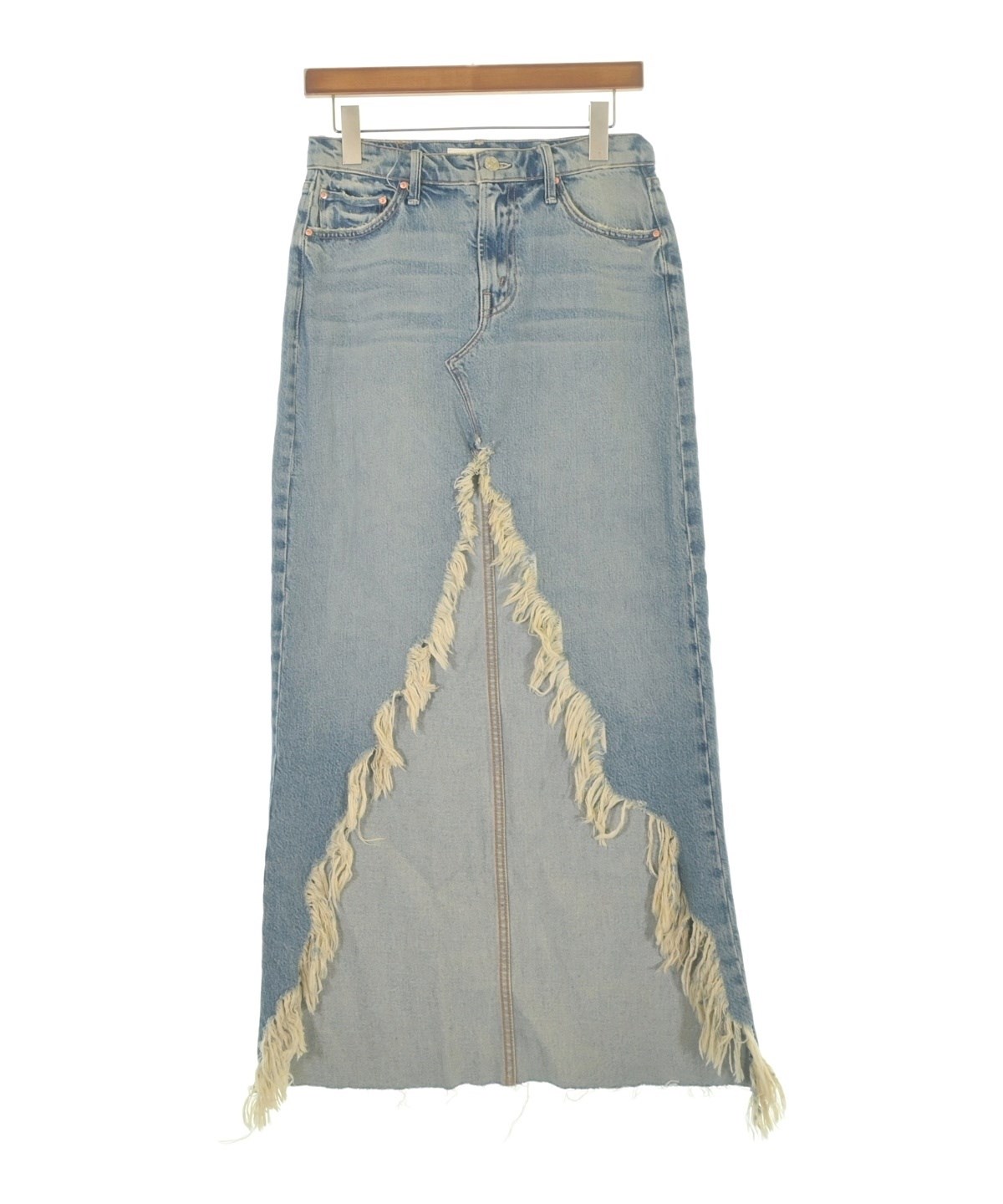 mother（マザー）ロング・マキシ丈スカート 青 サイズ:-(M位