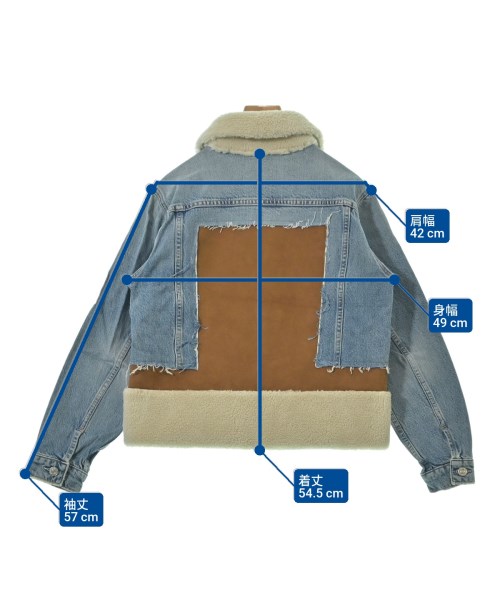 mother（マザー）デニムジャケット 青 サイズ:S レディース/2200631165750