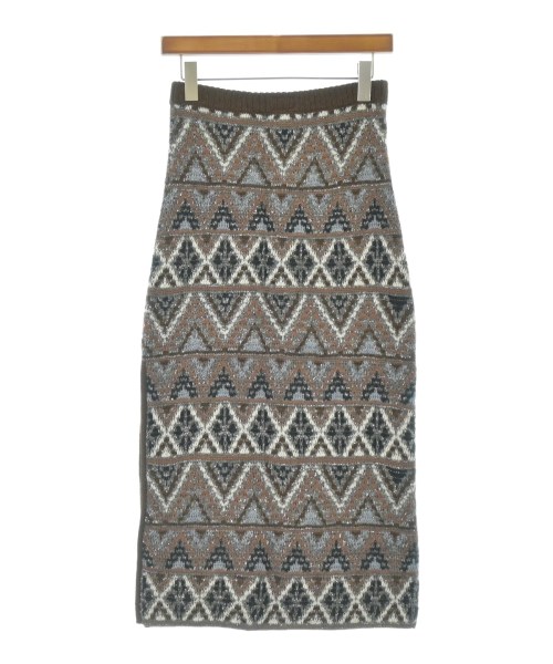 mother（マザー）ロング・マキシ丈スカート 茶 サイズ:-(M位) レディース/2200631165781