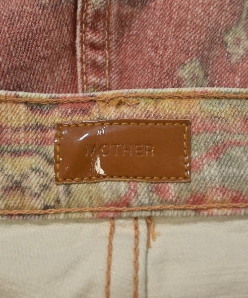 mother（マザー）デニムパンツ 赤 サイズ:S レディース/2200631165798