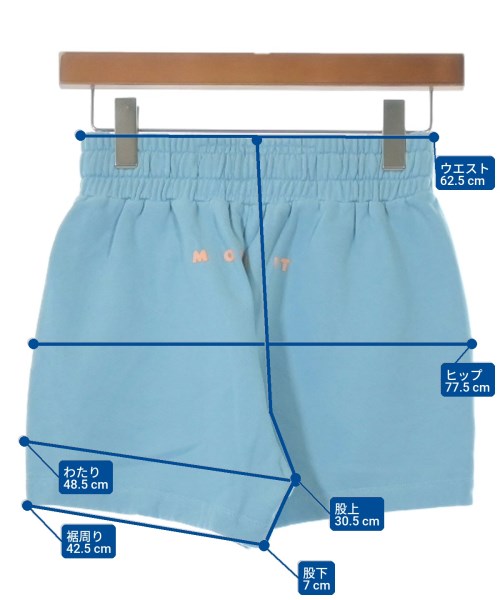 mother（マザー）ショートパンツ 青 サイズ:XS レディース/2200631167341
