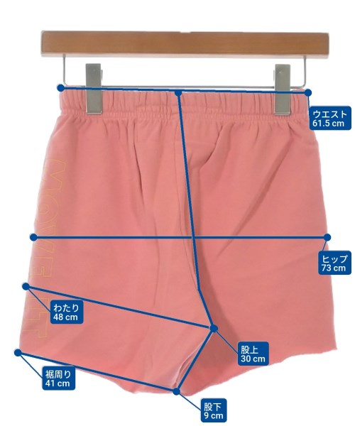 mother（マザー）ショートパンツ ピンク サイズ:XS レディース/2200631167372