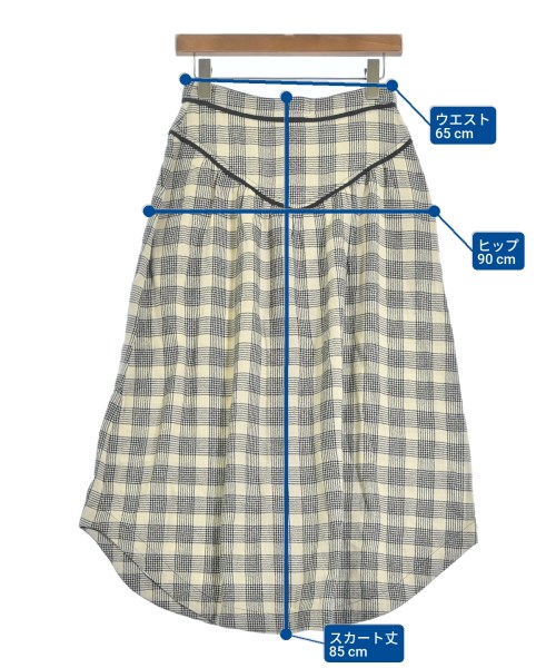 mother（マザー）ロング・マキシ丈スカート ベージュ サイズ:S レディース/2200631172239