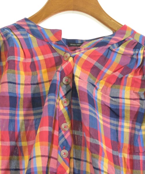 mother（マザー）カジュアルシャツ 赤 サイズ:F レディース/2200631174042