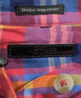 mother（マザー）カジュアルシャツ 赤 サイズ:F レディース/2200631174042