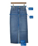 mother（マザー）ロング・マキシ丈スカート 紺 サイズ:SF(M位) レディース/2200631174127